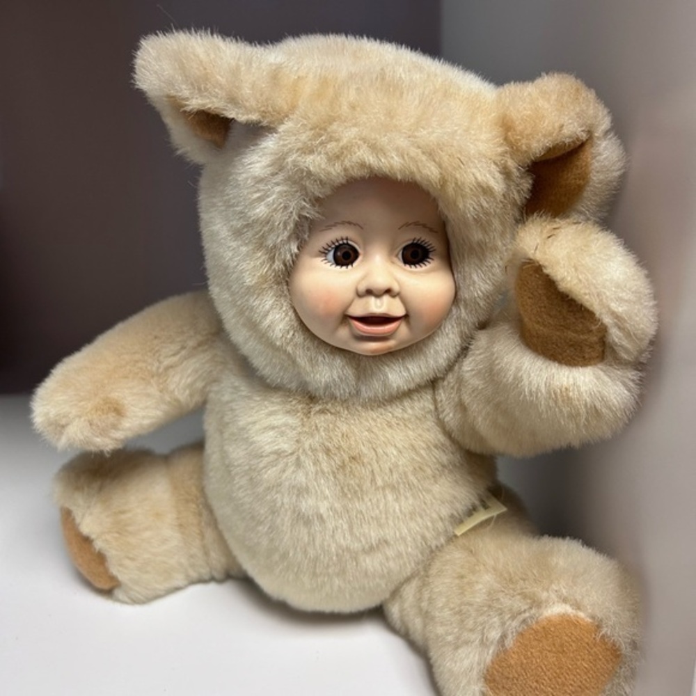 Plush Cream Teddy Bear‎ Doll